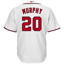 Load image into Gallery viewer, Daniel Murphy Washington Nationals Majestic Home Cool Base Player Jersey - White