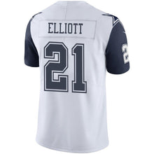 Load image into Gallery viewer, Ezekiel Elliott Dallas Cowboys Nike Vapor Untouchable Color Rush Limited Player Jersey - White