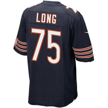 Load image into Gallery viewer, Kyle Long Chicago Bears Nike Game Jersey - Navy Blue