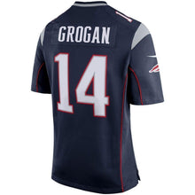 Load image into Gallery viewer, Steve Grogan New England Patriots Nike Retired Player Game Jersey - Navy Blue