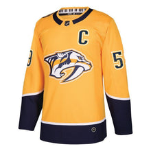 Load image into Gallery viewer, Roman Josi Nashville Predators adidas Home Player Jersey - Gold
