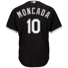 Load image into Gallery viewer, Yoan Moncada Chicago White Sox Majestic Alternate Official Cool Base Replica Player Jersey - Black/White