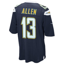 Load image into Gallery viewer, Keenan Allen Los Angeles Chargers Nike Game Jersey - Navy Blue