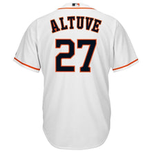 Load image into Gallery viewer, Jose Altuve Houston Astros Majestic Official Cool Base Player Jersey - White