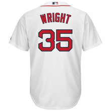 Load image into Gallery viewer, Steven Wright Boston Red Sox Majestic Home Cool Base Replica Player Jersey - White