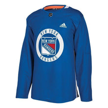 Load image into Gallery viewer, Henrik Lundqvist New York Rangers adidas Practice Player Jersey - Blue