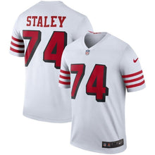 Load image into Gallery viewer, Joe Staley San Francisco 49ers Nike Color Rush Legend Jersey - White