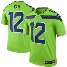 Load image into Gallery viewer, 12s Seattle Seahawks Nike Color Rush Legend Jersey - Green
