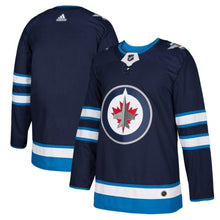 Load image into Gallery viewer, Winnipeg Jets adidas Home Blank Jersey - Navy