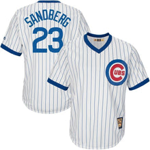 Load image into Gallery viewer, Ryne Sandberg Chicago Cubs Majestic Big &amp; Tall Cooperstown Cool Base Player Jersey - White
