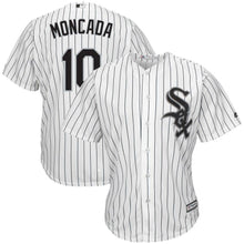 Load image into Gallery viewer, Yoan Moncada Chicago White Sox Majestic Alternate Official Cool Base Replica Player Jersey - Black/White