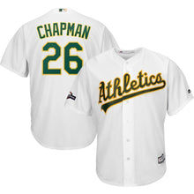 Load image into Gallery viewer, Matt Chapman Oakland Athletics Majestic 2019 Postseason Official Cool Base Player Jersey - White