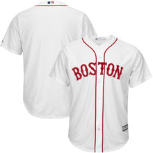 Load image into Gallery viewer, Boston Red Sox Majestic Official Cool Base Alternate Jersey - White
