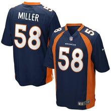 Load image into Gallery viewer, Von Miller Denver Broncos Nike Alternate Game Jersey - Navy Blue