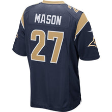 Load image into Gallery viewer, Tre Mason Los Angeles Rams Nike Game Jersey - Navy