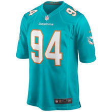 Load image into Gallery viewer, Christian Wilkins Miami Dolphins Nike Game Jersey - Aqua