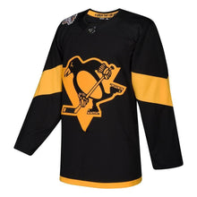 Load image into Gallery viewer, Pittsburgh Penguins adidas 2019 NHL Stadium Series Jersey - Black