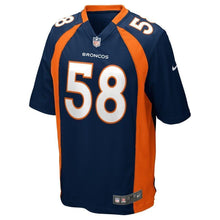 Load image into Gallery viewer, Von Miller Denver Broncos Nike Alternate Game Jersey - Navy Blue