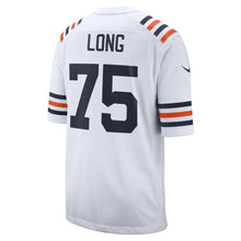 Load image into Gallery viewer, Kyle Long Chicago Bears Nike 2019 Alternate Classic Game Jersey - White