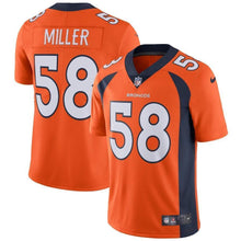Load image into Gallery viewer, Von Miller Denver Broncos Nike Vapor Untouchable Limited Player Jersey - Orange