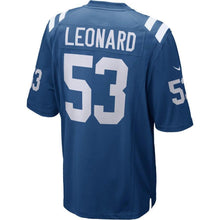 Load image into Gallery viewer, Darius Leonard Indianapolis Colts Nike Player Game Jersey - Royal