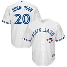 Load image into Gallery viewer, Josh Donaldson Toronto Blue Jays Majestic Cool Base Player Jersey - White