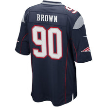 Load image into Gallery viewer, Malcom Brown New England Patriots Nike Game Jersey - Navy