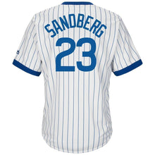 Load image into Gallery viewer, Ryne Sandberg Chicago Cubs Majestic Big &amp; Tall Cooperstown Cool Base Player Jersey - White