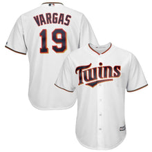Load image into Gallery viewer, Kenny Vargas Minnesota Twins Majestic Cool Base Player Jersey - White