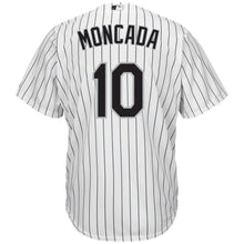 Load image into Gallery viewer, Yoan Moncada Chicago White Sox Majestic Alternate Official Cool Base Replica Player Jersey - Black/White