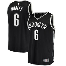 Load image into Gallery viewer, Jared Dudley Brooklyn Nets Fanatics Branded Fast Break Jersey - Icon Edition - Black