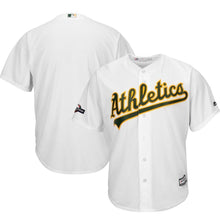 Load image into Gallery viewer, Oakland Athletics Majestic 2019 Postseason Official Cool Base Team Jersey - White