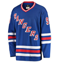 Load image into Gallery viewer, Wayne Gretzky New York Rangers Fanatics Branded Premier Breakaway Retired Player Jersey - Blue