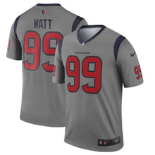 Load image into Gallery viewer, J.J. Watt Houston Texans Nike Inverted Legend Jersey - Gray