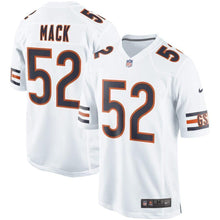 Load image into Gallery viewer, Khalil Mack Chicago Bears Nike Event Game Jersey - White