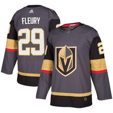 Load image into Gallery viewer, Marc-Andre Fleury Vegas Golden Knights adidas Player Jersey - Gray
