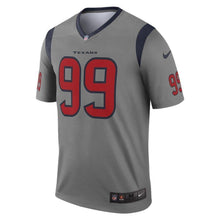 Load image into Gallery viewer, J.J. Watt Houston Texans Nike Inverted Legend Jersey - Gray