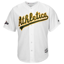 Load image into Gallery viewer, Oakland Athletics Majestic 2019 Postseason Official Cool Base Team Jersey - White