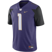 Load image into Gallery viewer, Washington Huskies Nike Team Game Football Jersey - Purple