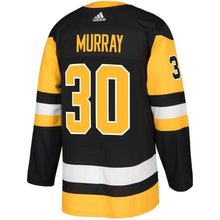 Load image into Gallery viewer, Matt Murray Pittsburgh Penguins adidas Player Jersey - Black