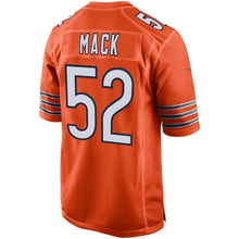 Load image into Gallery viewer, Khalil Mack Chicago Bears Nike 100th Season Game Jersey - Orange