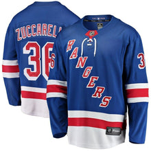Load image into Gallery viewer, Mats Zuccarello New York Rangers Fanatics Branded Breakaway Player Jersey - Royal