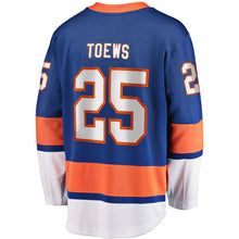 Load image into Gallery viewer, Devon Toews New York Islanders Fanatics Branded Home Breakaway Player Jersey - Royal