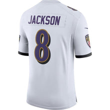 Load image into Gallery viewer, Lamar Jackson Baltimore Ravens Nike Vapor Limited Jersey - White