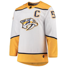 Load image into Gallery viewer, Roman Josi Nashville Predators adidas Away Player Jersey - White