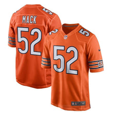 Load image into Gallery viewer, Khalil Mack Chicago Bears Nike Game Jersey - Orange