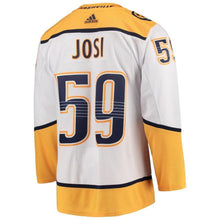 Load image into Gallery viewer, Roman Josi Nashville Predators adidas Away Player Jersey - White