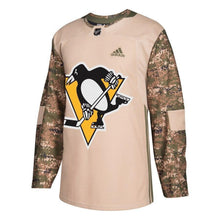 Load image into Gallery viewer, Pittsburgh Penguins adidas Veterans Day Practice Jersey - Camo
