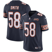 Load image into Gallery viewer, Roquan Smith Chicago Bears Nike NFL 100th Season Limited Jersey - Navy