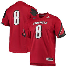 Load image into Gallery viewer, Louisville Cardinals adidas Team Premier Football Jersey - Red